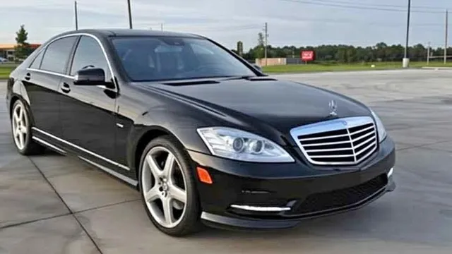 2012 Mercedes-Benz S-Class S 550 4MATIC Sedan 4D