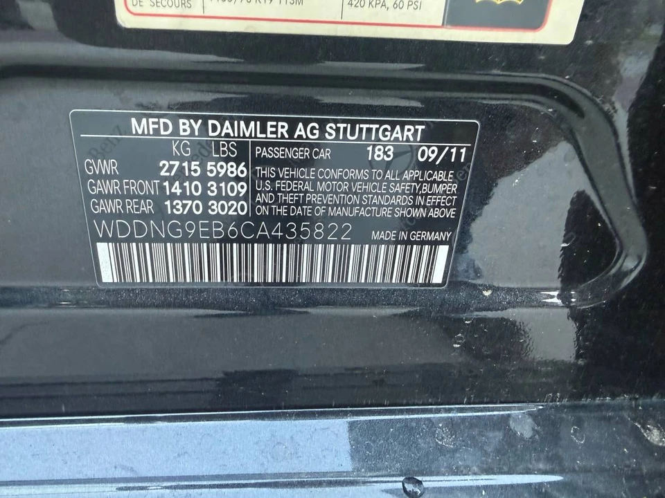 2012 Mercedes-Benz W221 S-Class - Image 7 of 22