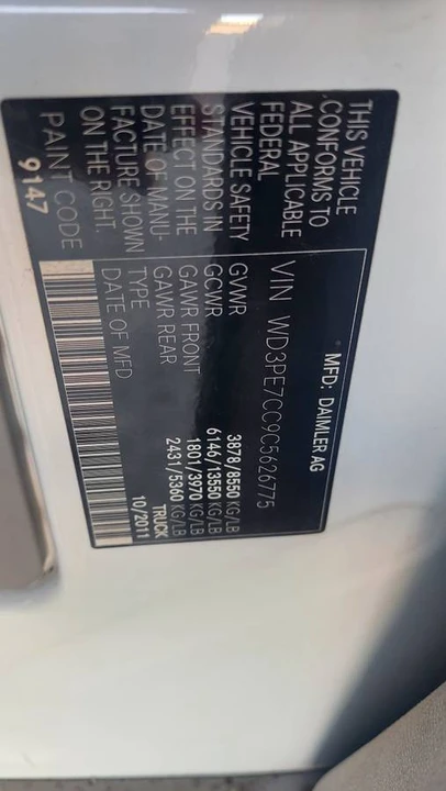 2012 Mercedes-Benz Sprinter - Image 21 of 22
