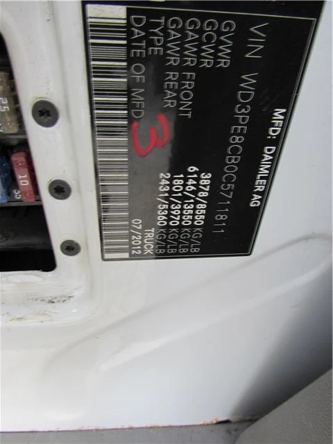 2012 Mercedes-Benz NCV3 Sprinter - Image 10 of 19