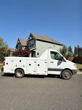 2012 Mercedes-Benz Sprinter WORKER Cargo Standard Roof w/144" WB Van 3D