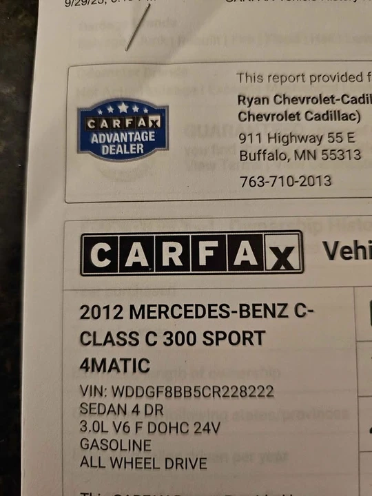 2012 Mercedes-Benz W204 C-Class - Image 15 of 16