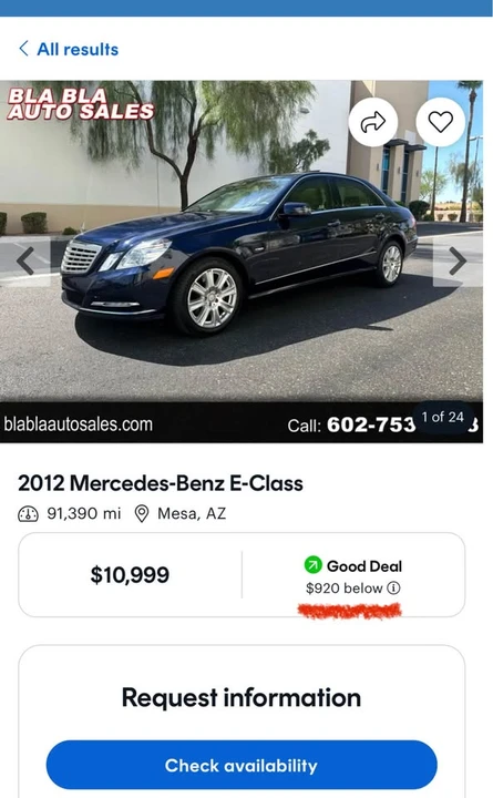 2012 Mercedes-Benz W212 E-Class - Image 2 of 20