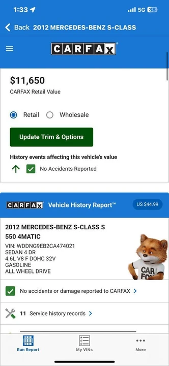 2012 Mercedes-Benz W221 S-Class - Image 14 of 15