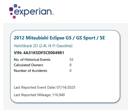2012 Mitsubishi Eclipse 4th Gen - Image 9 of 9