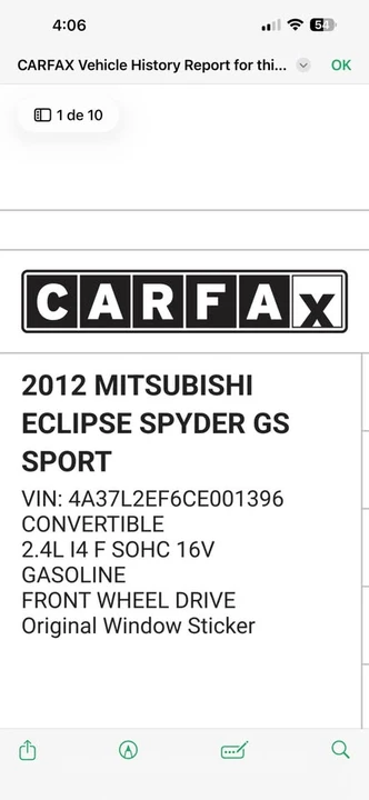 2012 Mitsubishi Eclipse 4th Gen - Image 11 of 11