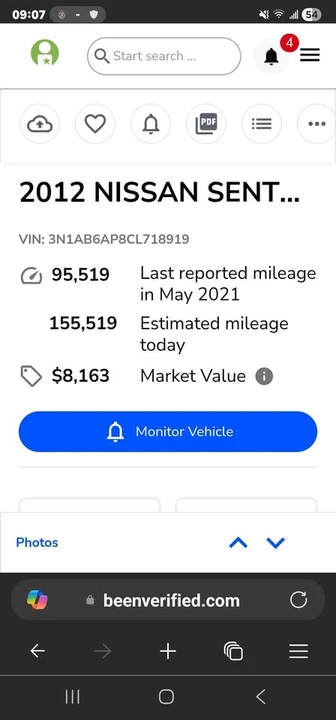 2012 Nissan Sentra 6th Gen - Image 5 of 5