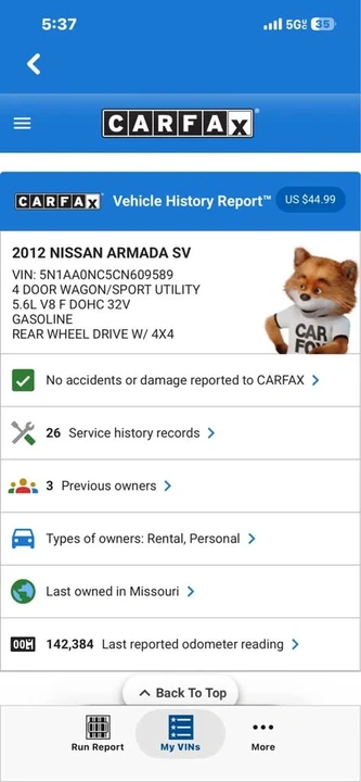 2012 Nissan Armada - Image 18 of 18