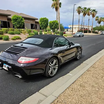 2012 Porsche 911 Carrera 4 Black Edition Cabriolet