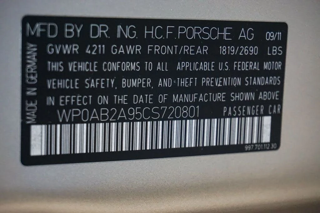 2012 Porsche 997 Carrera 4S - Image 21 of 31