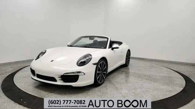 2012 Porsche 911 Carrera Cabriolet