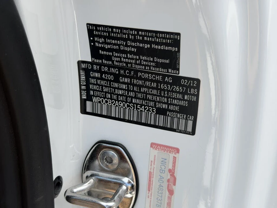 2012 Porsche 991 Carrera S - Image 31 of 31