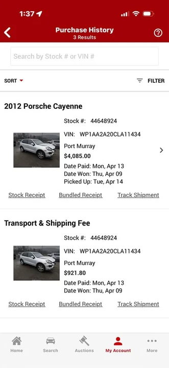 2012 Porsche 958 Cayenne - Image 11 of 11