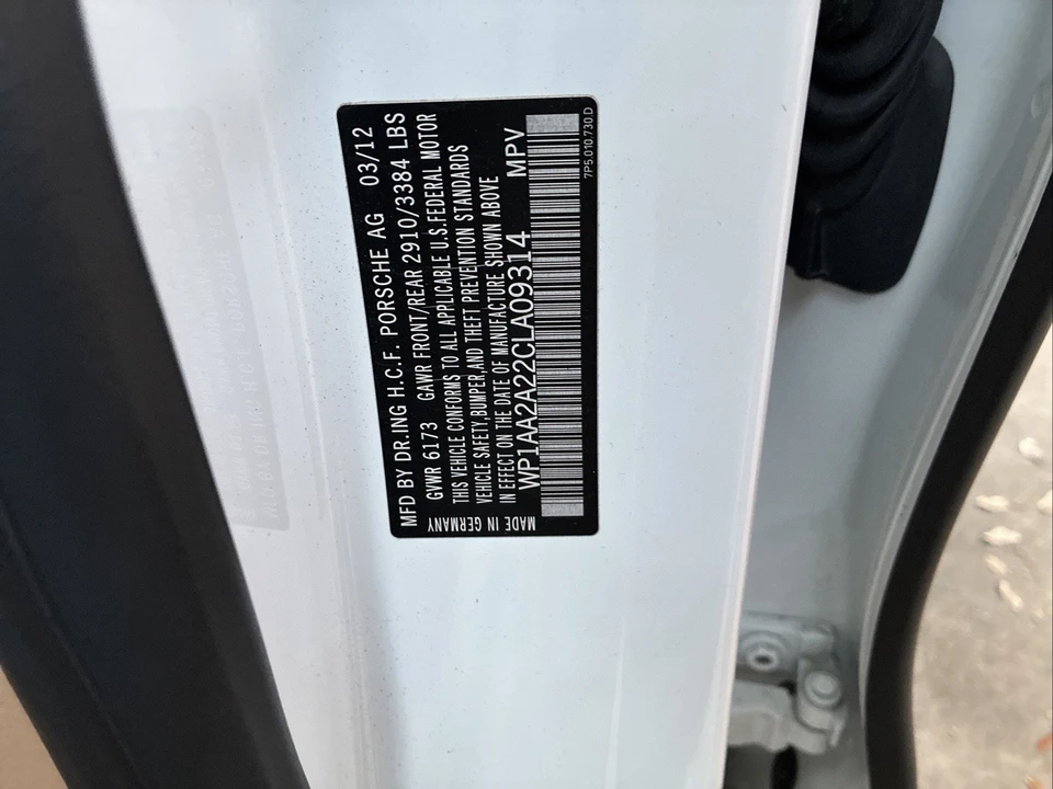 2012 Porsche 958 Cayenne - Image 10 of 11