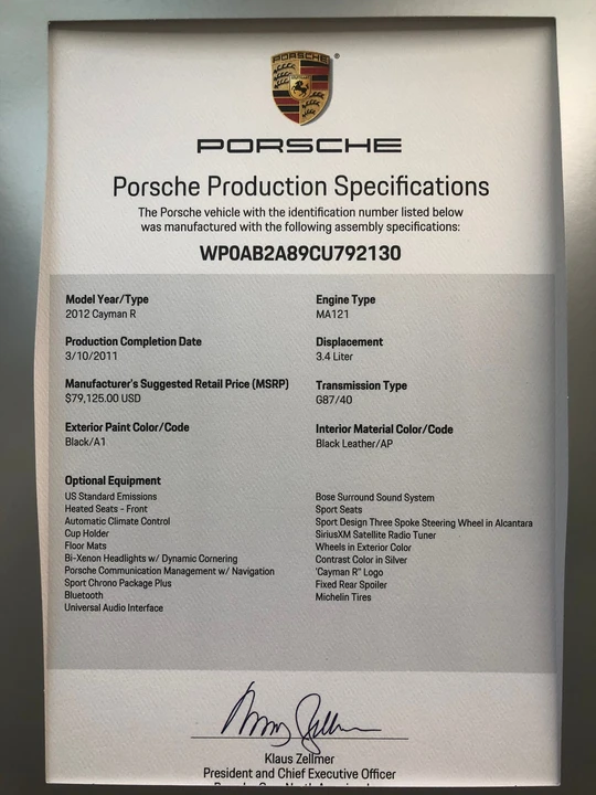 2012 Porsche 987 Cayman R - Image 18 of 18