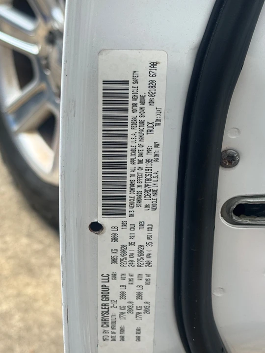 2012 Ram 1500 1st Gen - Image 10 of 24