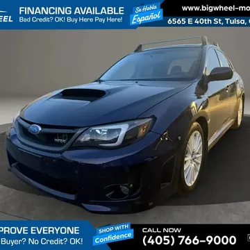 2012 Subaru Impreza WRX Limited Sedan 4D