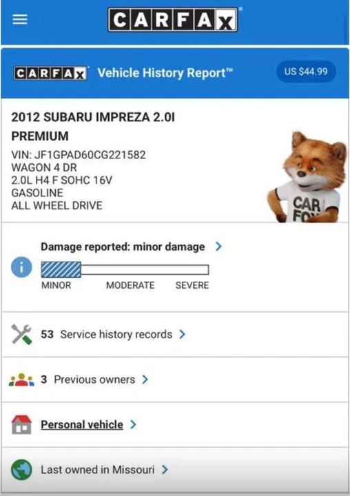 2012 Subaru Impreza 4th Gen - Image 10 of 11
