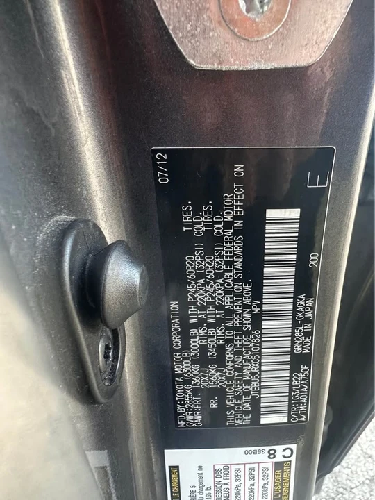 2012 Toyota 4Runner 5th Gen - Image 14 of 17