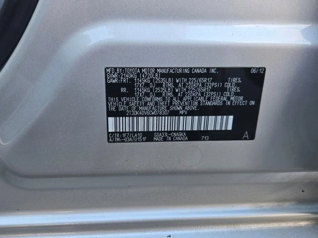2012 Toyota RAV4 3rd Gen - Image 26 of 26
