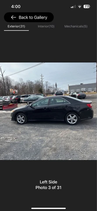 2012 Toyota Camry 7th Gen - Image 8 of 9