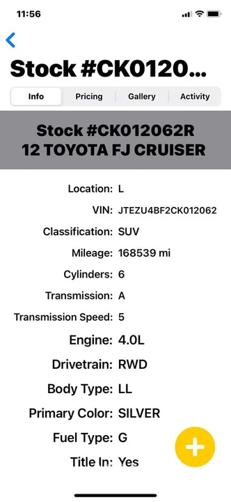 2012 Toyota FJ Cruiser - Image 7 of 7