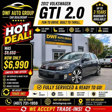 2012 Volkswagen GTI 2.0T