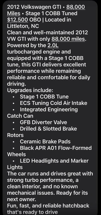 2012 Volkswagen GTI Mk6 - Image 2 of 11