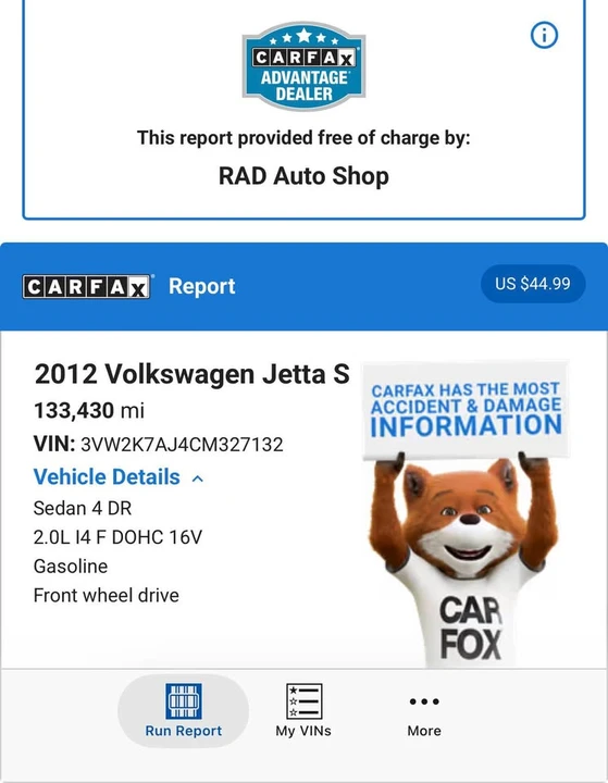 2012 Volkswagen A6 Jetta - Image 15 of 15