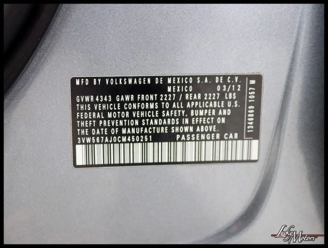 2012 Volkswagen A6 Jetta - Image 29 of 29
