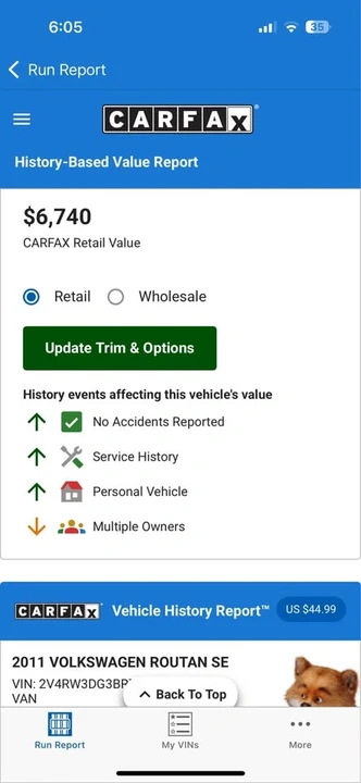 2012 Volkswagen Routan - Image 11 of 12