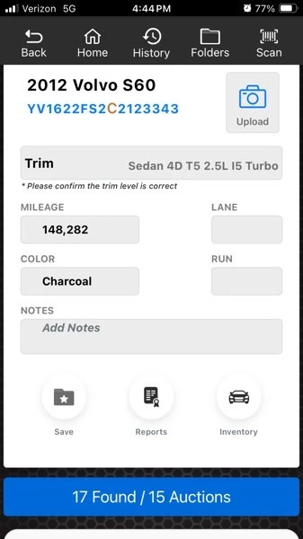2012 Volvo S60 2nd Gen - Image 12 of 13