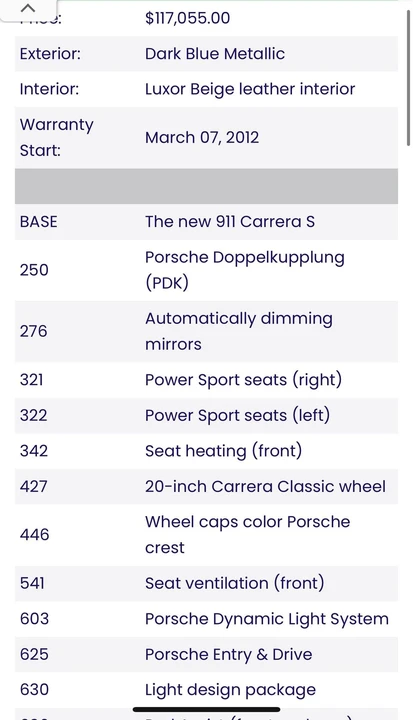 2012 Porsche 991 Carrera S - Image 15 of 18