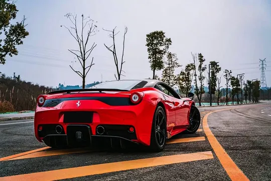 Ferrari 458 Speciale Carbon Fiber Rear Diffuser