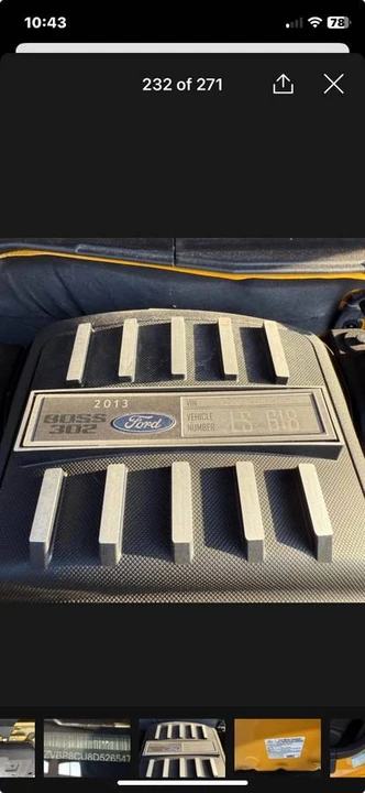 2013 Ford S197 Mustang Boss 302 - Image 4 of 11