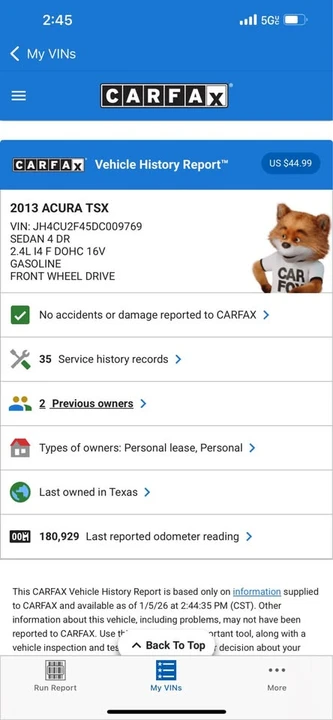 2013 Acura TSX 2nd Gen - Image 3 of 15
