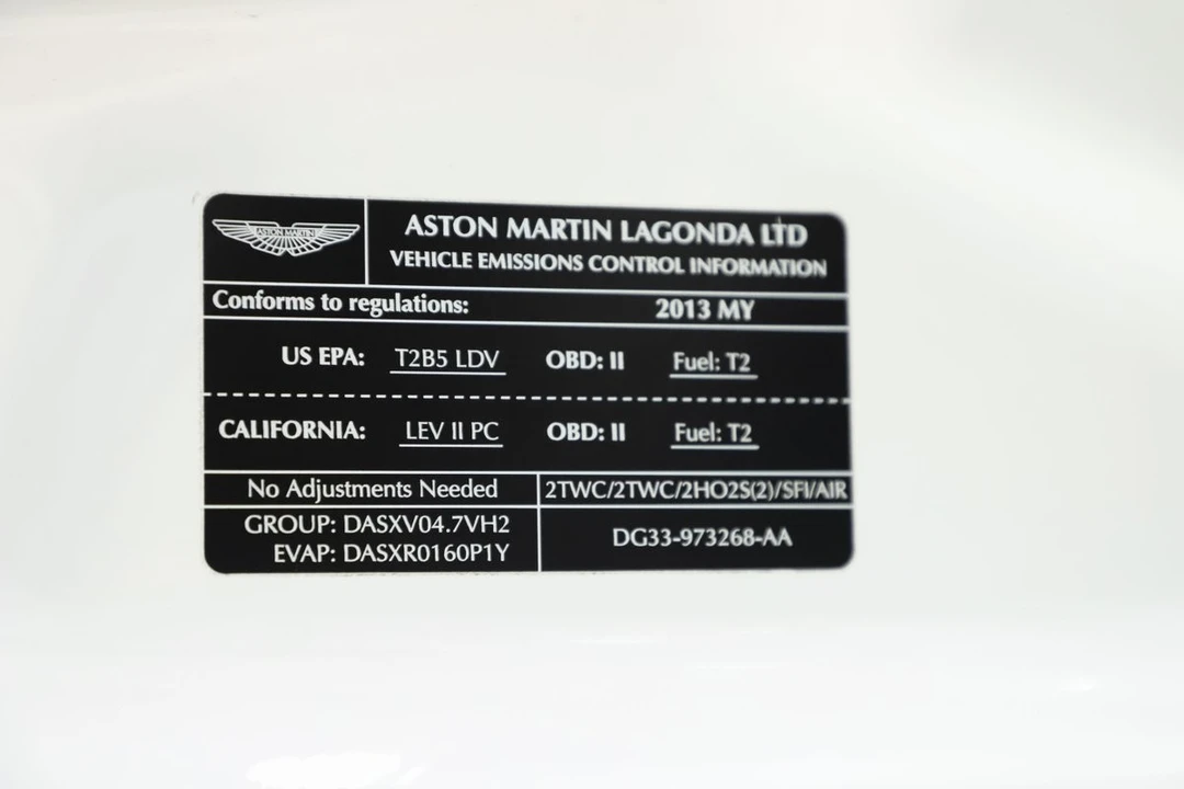 2013 Aston Martin V8 Vantage (2006-2017) - Image 13 of 31