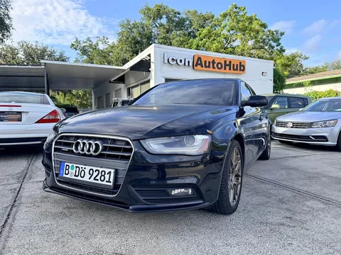 2013 Audi A4 2.0T Quattro Premium Sedan 4D