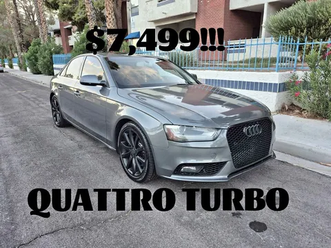 2013 Audi A4 2.0T Quattro Premium Sedan 4D