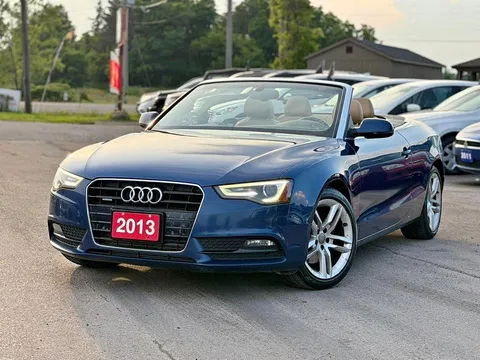 2013 Audi A5 Convertible Progressiv