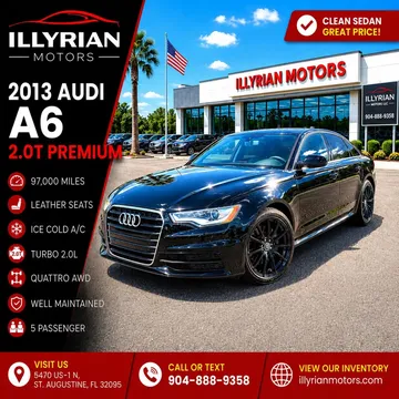 2013 Audi A6 2.0T Premium Plus