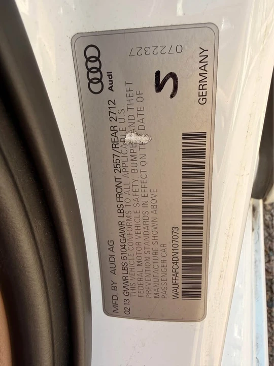 2013 Audi C7 A6 - Image 18 of 20