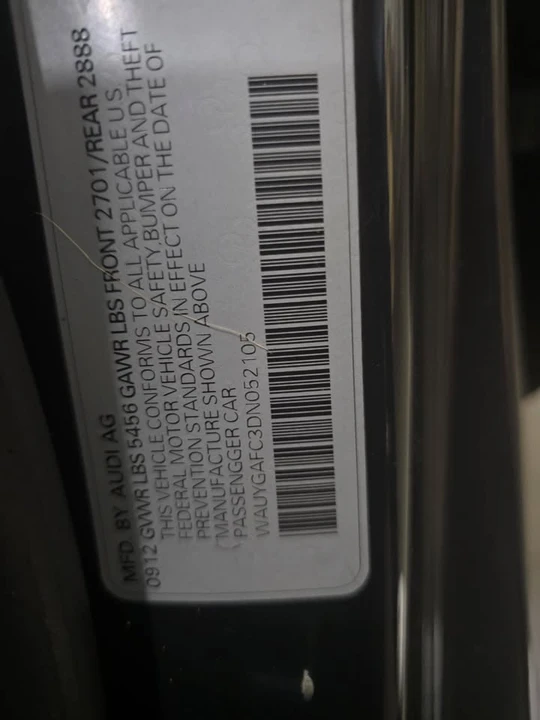2013 Audi C7 A7 - Image 16 of 16