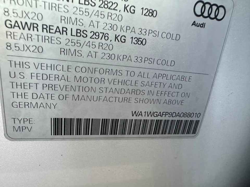 2013 Audi 8R Q5 - Image 23 of 24