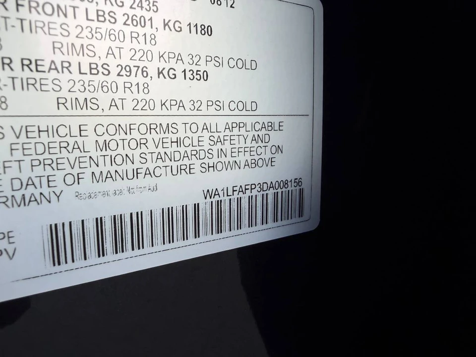 2013 Audi 8R Q5 - Image 18 of 18