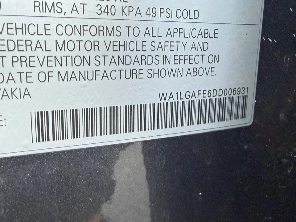 2014 Audi 4L Q7 - Image 12 of 12
