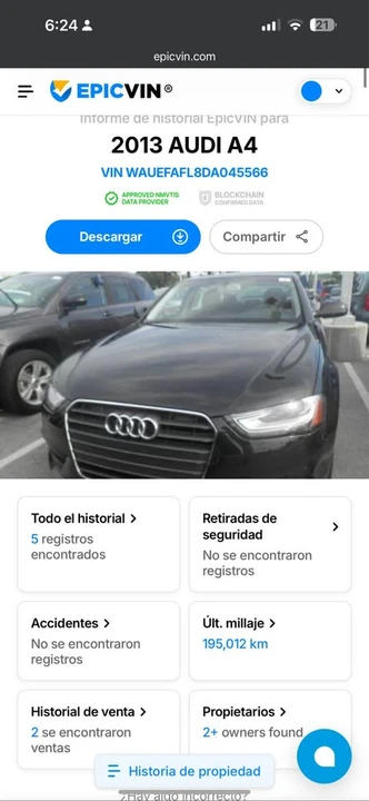 2013 Audi B8 A4 - Image 2 of 17