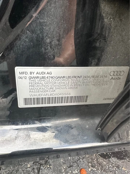 2013 Audi B8 A4 - Image 2 of 16
