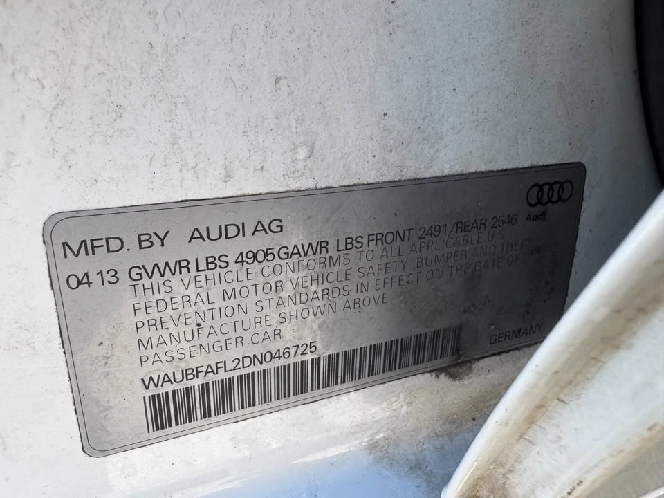2013 Audi B8 A4 - Image 8 of 18