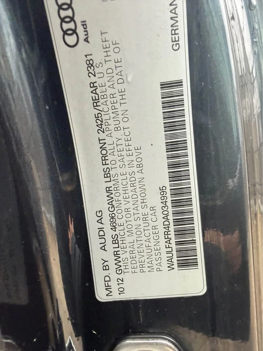 2013 Audi B8 A5 - Image 11 of 13